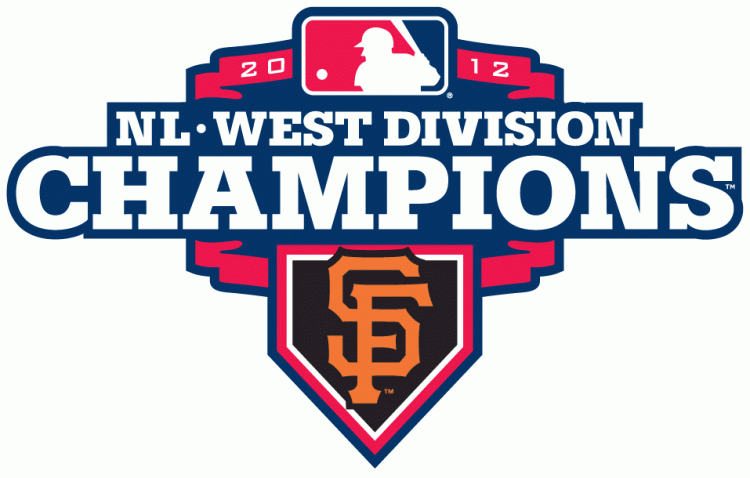 San Francisco Giants 2012 Champion Logo fabric transfer version 2